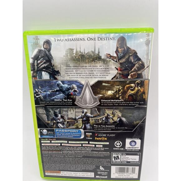 Assassin's Creed: Revelations CIB W/ Manual - Xbox 360 - Tested - Picture 2 of 7